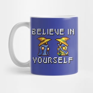 Believe In Yourself Black Mage Black Wizard Version Mug